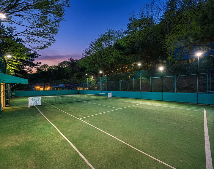 실내 테니스 코트